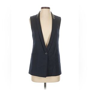 Club Monaco Navy Sleeveless Vest